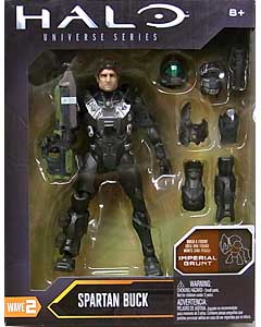 MATTEL HALO 6インチアクションフィギュア UNIVERSE SERIES WAVE 2 SPARTAN BUCK [IMPERIAL GRUNT SERIES]